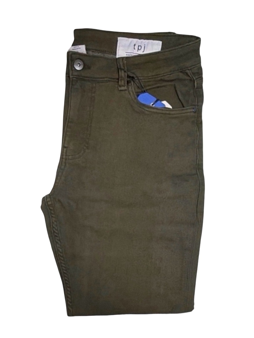 The Perfect Jeans NYC | Slim-Fit Denkhaki™ Jeans/Khakis | Olive | 34/30 NWT